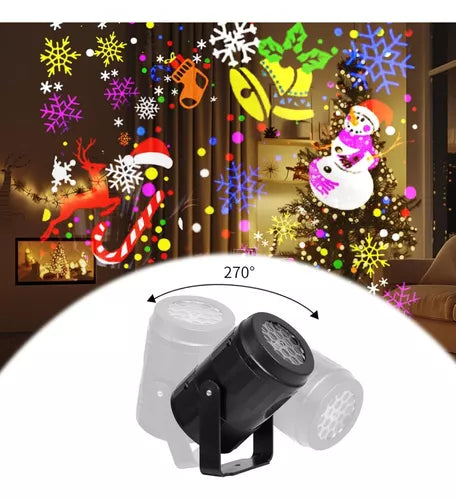 Proyector navideño