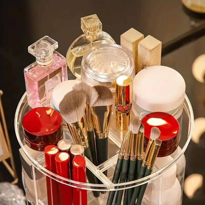 Organizador de cosméticos transparente